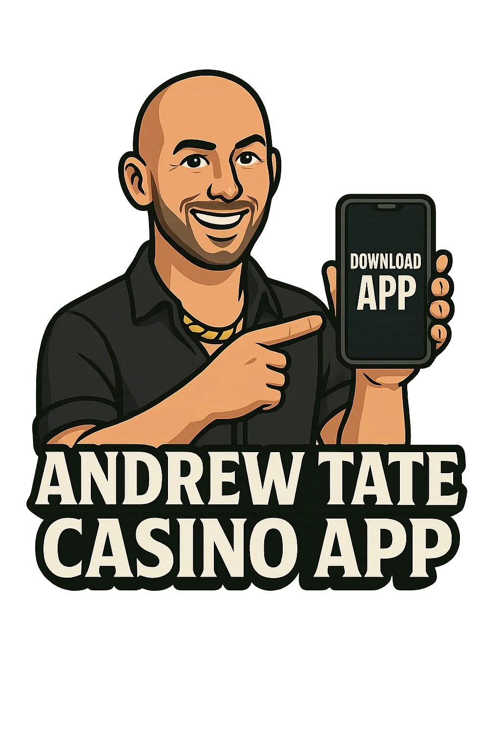 Mobile Andrew Tate Casino app for Android and IOS
